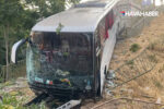 havacilik personelini tasiyan otobus sarampole dustu 8 yarali z8a43EDK
