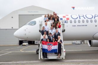 croatia airlines filosunu guclendirdi altinci airbus a220 zagrebe ulasti 2RITdgt8