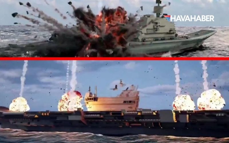okyanustaki ucak gemilerine balistik fuze yagdi cinliler 3 dunya savasina dair carpici goruntuyu konusuyor MgQ32mfU