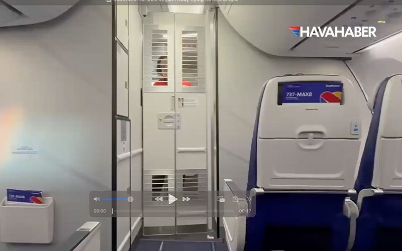 southwest airlines kokpit icin ikincil guvenlik bariyerli ilk ucagini ucurdu SP1iZuRe