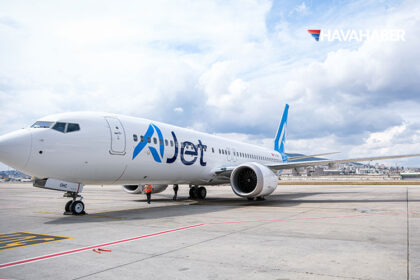 ajetin dorduncu boeing 737 8 max ucagi istanbula geldi TG9VMOXs