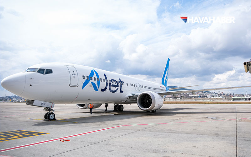 ajetin dorduncu boeing 737 8 max ucagi istanbula geldi TG9VMOXs